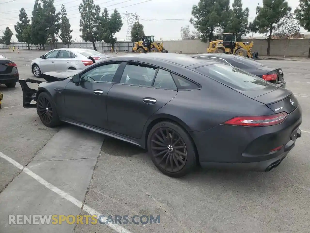2 Фотография поврежденного автомобиля W1K7X5KB0MA039120 MERCEDES-BENZ GT-CLASS 2021