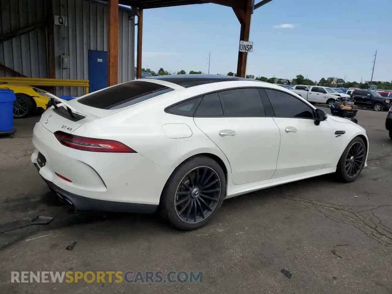 3 Photograph of a damaged car W1K7X5KB1MA040583 MERCEDES-BENZ GT-CLASS 2021