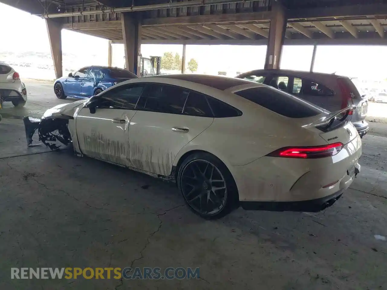 2 Photograph of a damaged car W1K7X5KB1MA042561 MERCEDES-BENZ GT-CLASS 2021