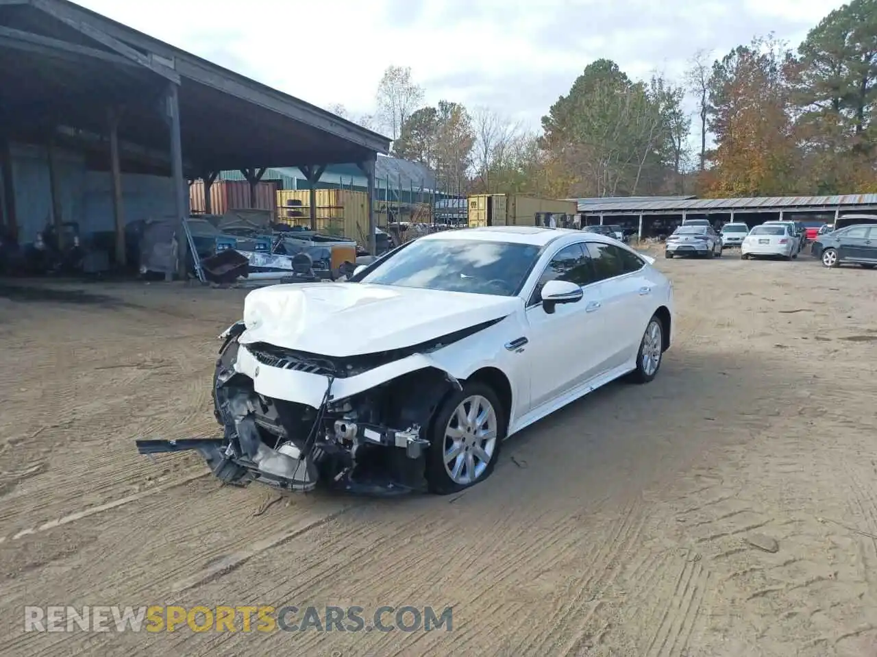 2 Photograph of a damaged car W1K7X5KB3MA037250 MERCEDES-BENZ GT-CLASS 2021