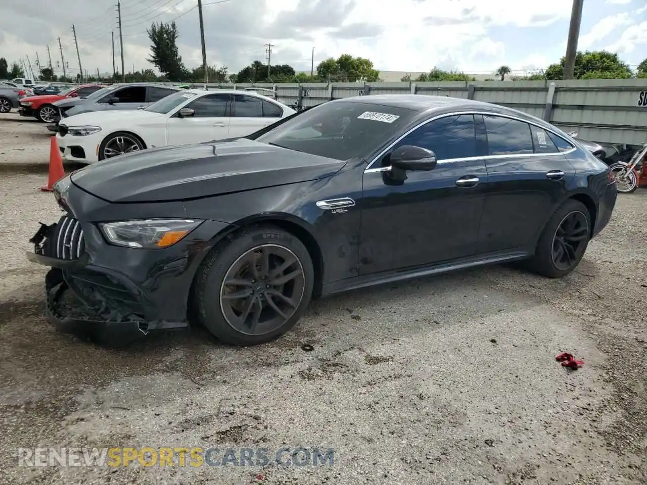 1 Photograph of a damaged car W1K7X5KB4MA035197 MERCEDES-BENZ GT-CLASS 2021
