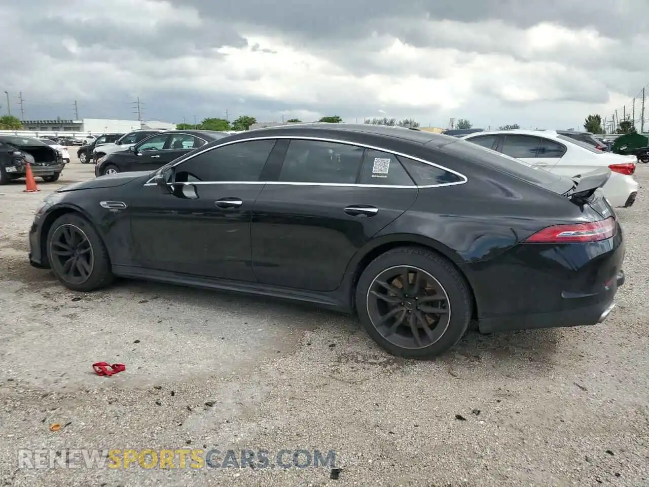 2 Photograph of a damaged car W1K7X5KB4MA035197 MERCEDES-BENZ GT-CLASS 2021