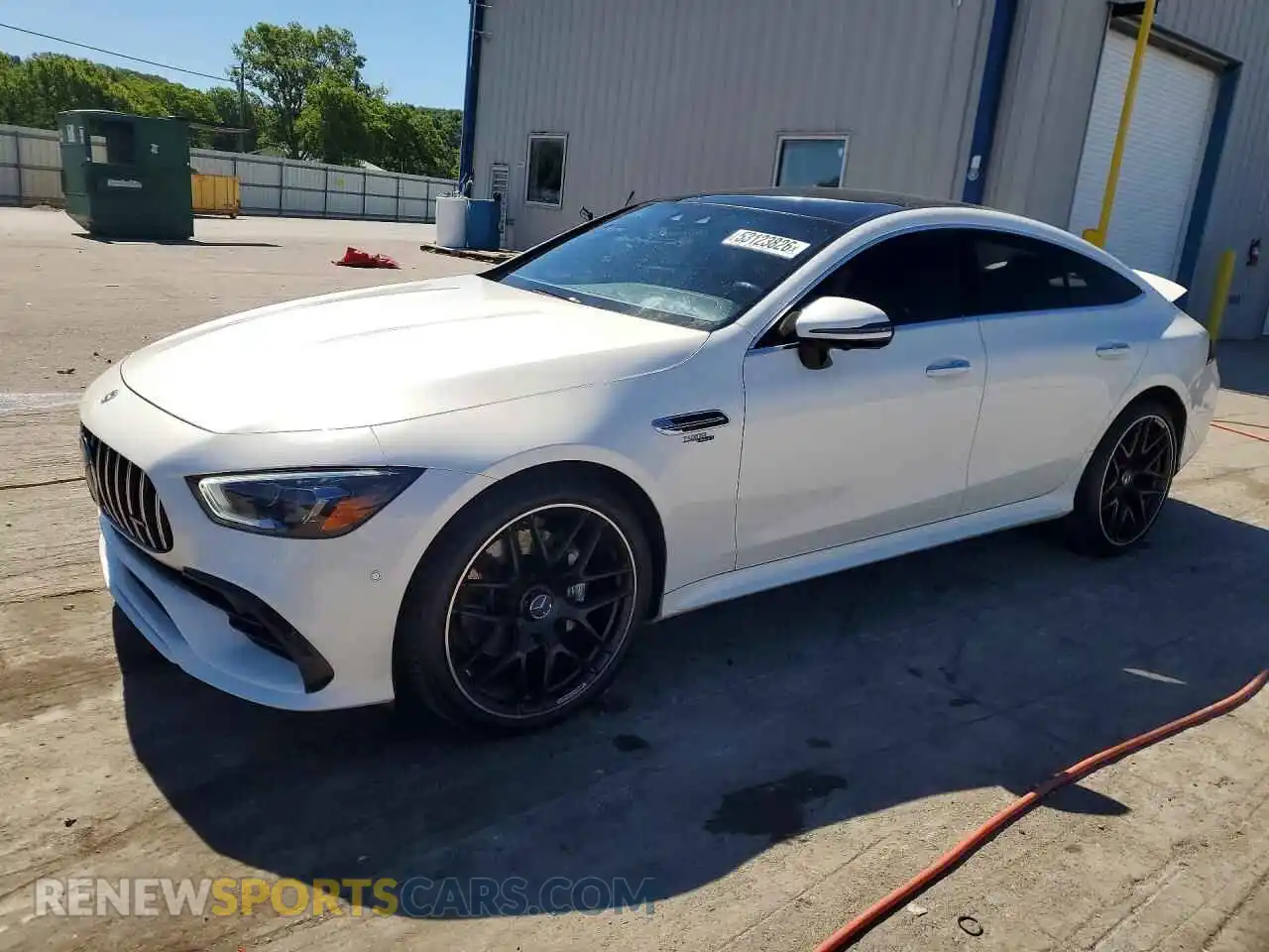 1 Photograph of a damaged car W1K7X5KB4MA037936 MERCEDES-BENZ GT-CLASS 2021