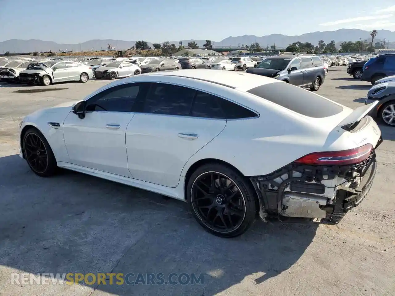 2 Photograph of a damaged car W1K7X5KB4MA039783 MERCEDES-BENZ GT-CLASS 2021