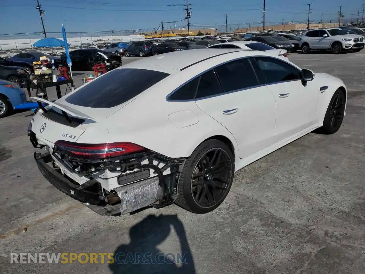 3 Photograph of a damaged car W1K7X5KB4MA039783 MERCEDES-BENZ GT-CLASS 2021