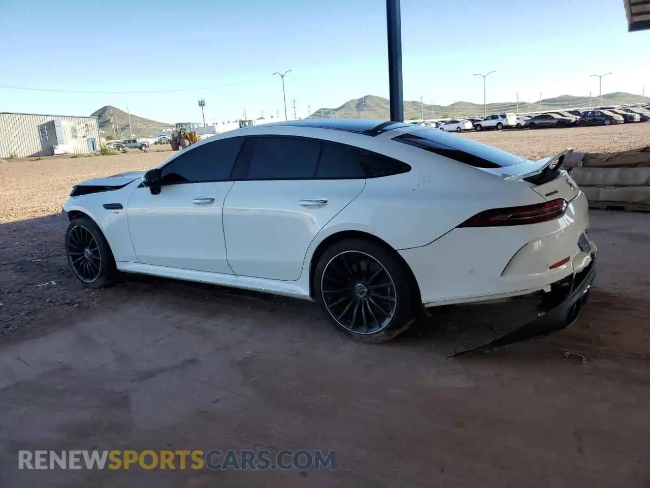 2 Photograph of a damaged car W1K7X5KB4MA041484 MERCEDES-BENZ GT-CLASS 2021