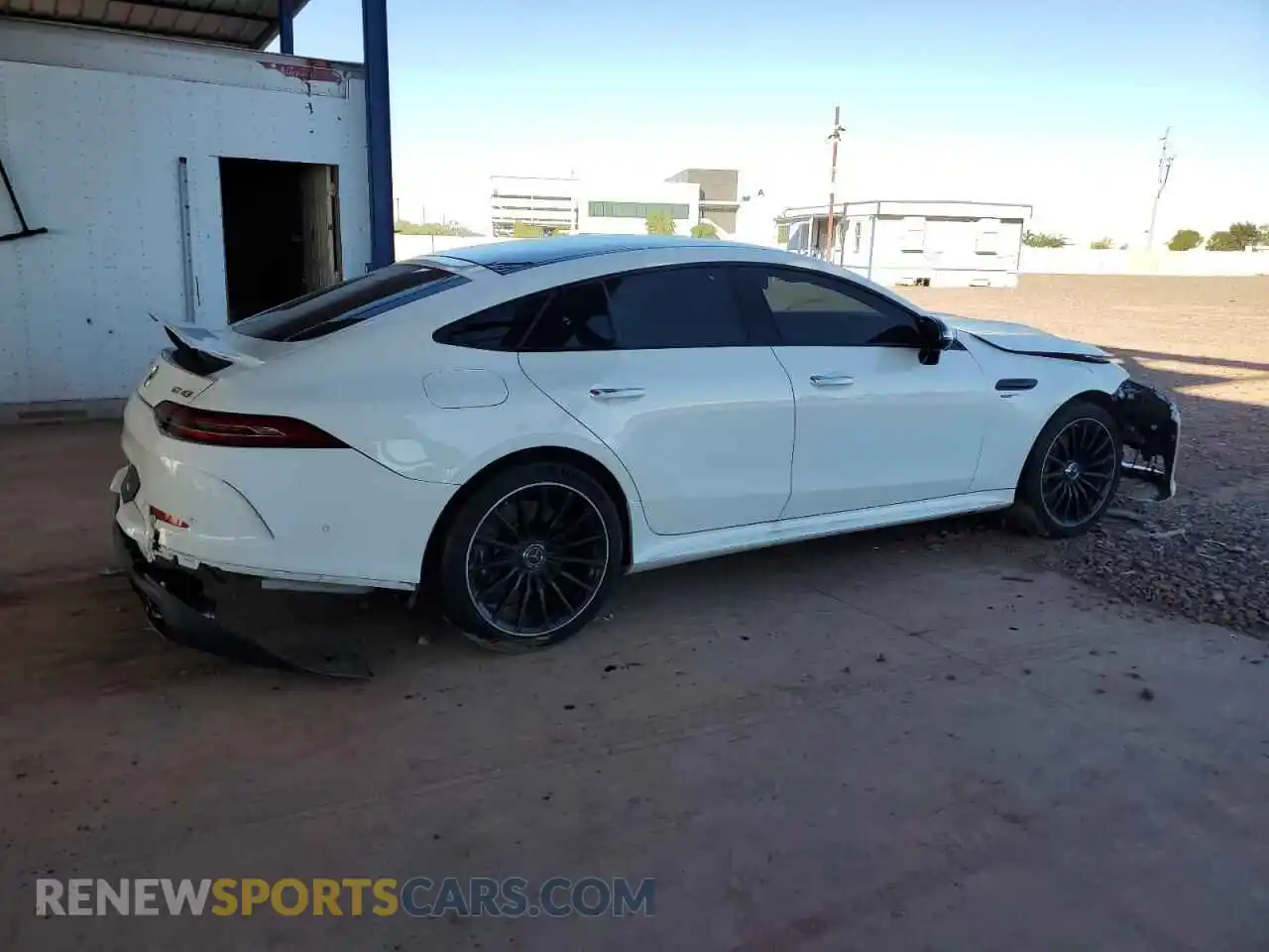 3 Photograph of a damaged car W1K7X5KB4MA041484 MERCEDES-BENZ GT-CLASS 2021