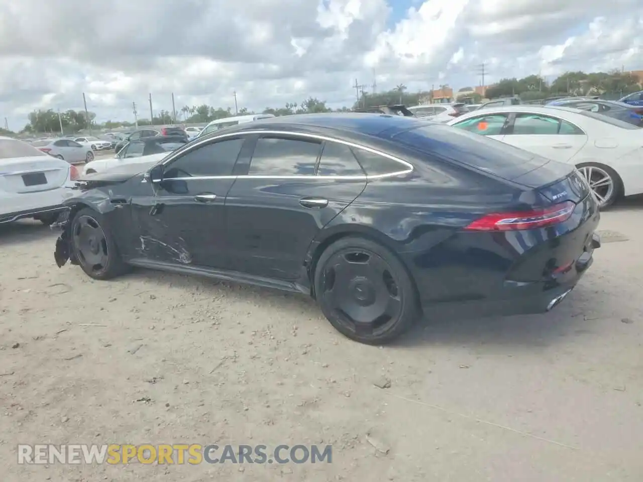 2 Photograph of a damaged car W1K7X5KB6MA038862 MERCEDES-BENZ GT-CLASS 2021