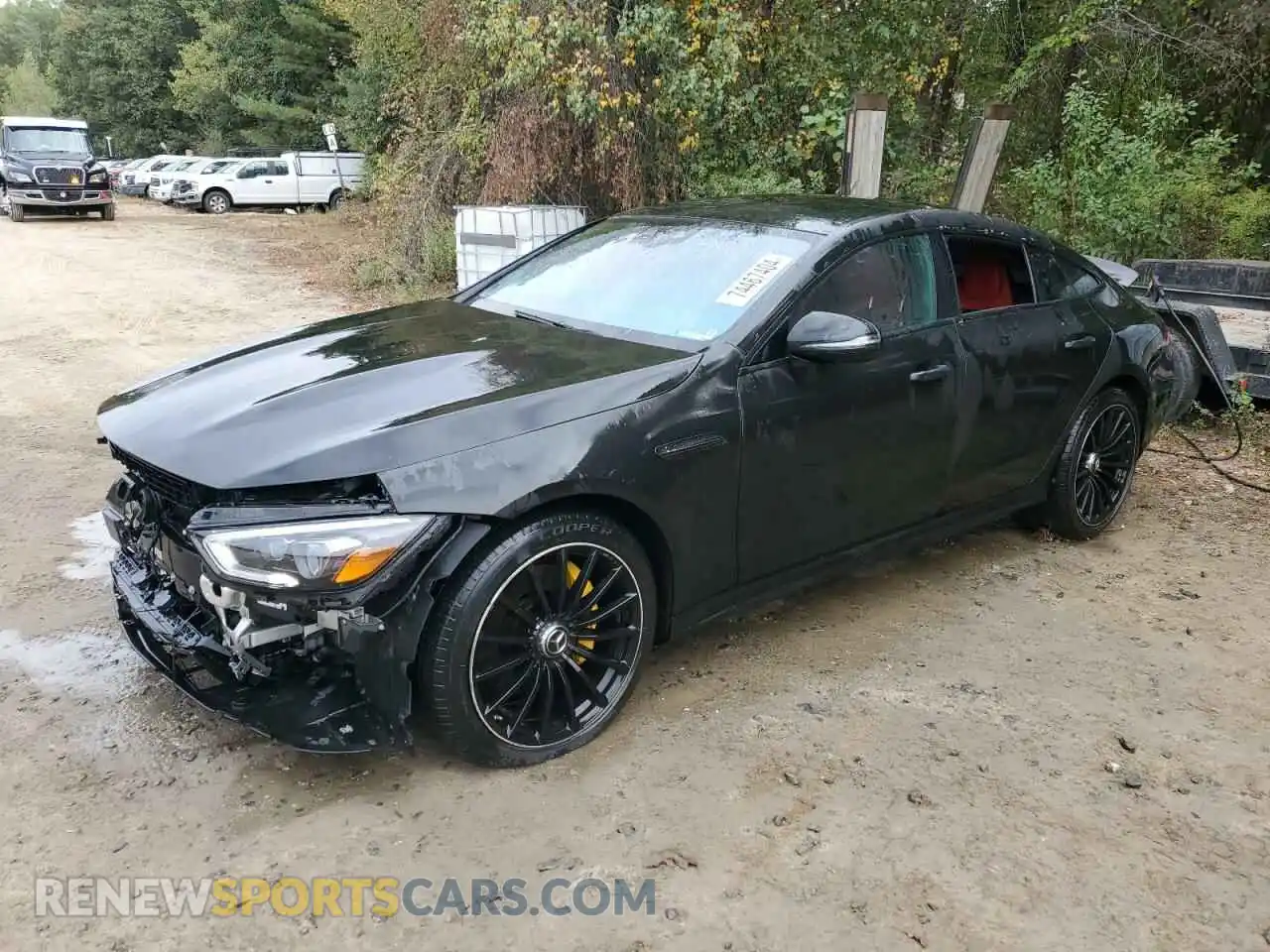 1 Photograph of a damaged car W1K7X5KB8MA036546 MERCEDES-BENZ GT-CLASS 2021