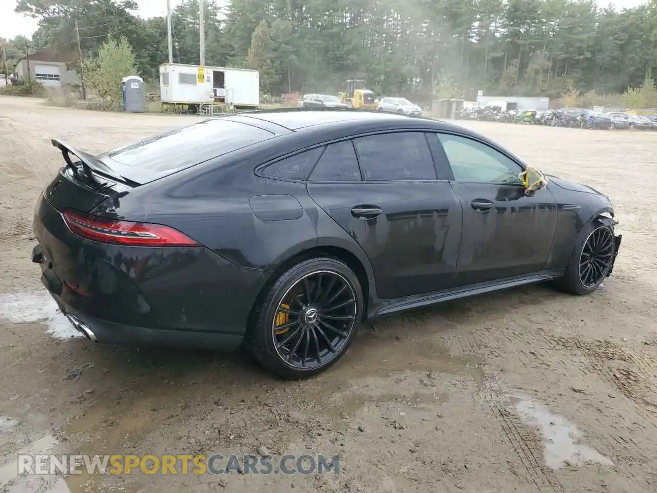 3 Photograph of a damaged car W1K7X5KB8MA036546 MERCEDES-BENZ GT-CLASS 2021