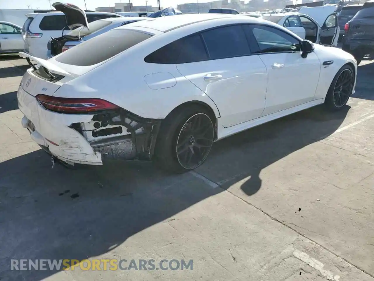3 Photograph of a damaged car W1K7X5KB8MA039589 MERCEDES-BENZ GT-CLASS 2021