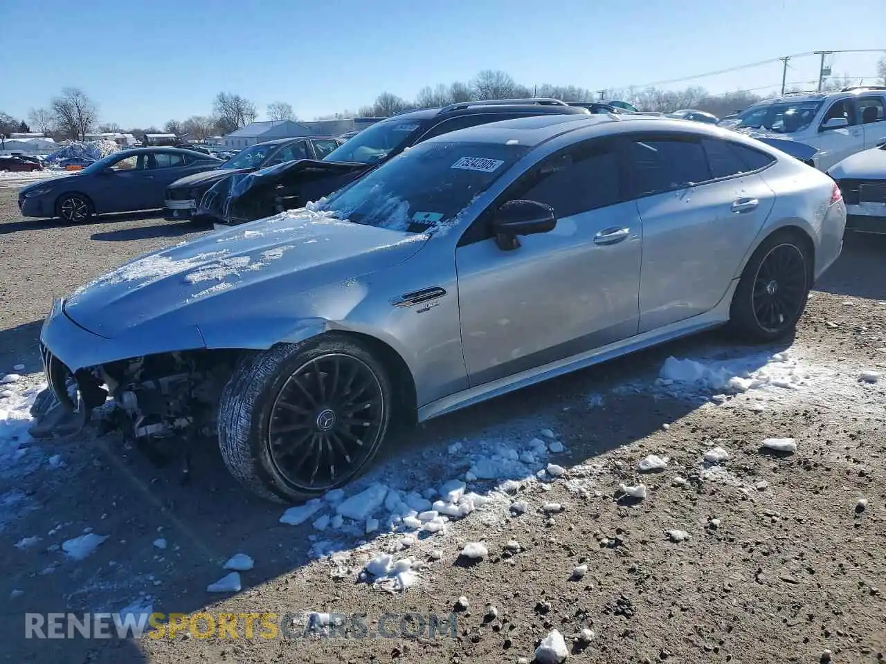 1 Photograph of a damaged car W1K7X5KB8MA041651 MERCEDES-BENZ GT-CLASS 2021