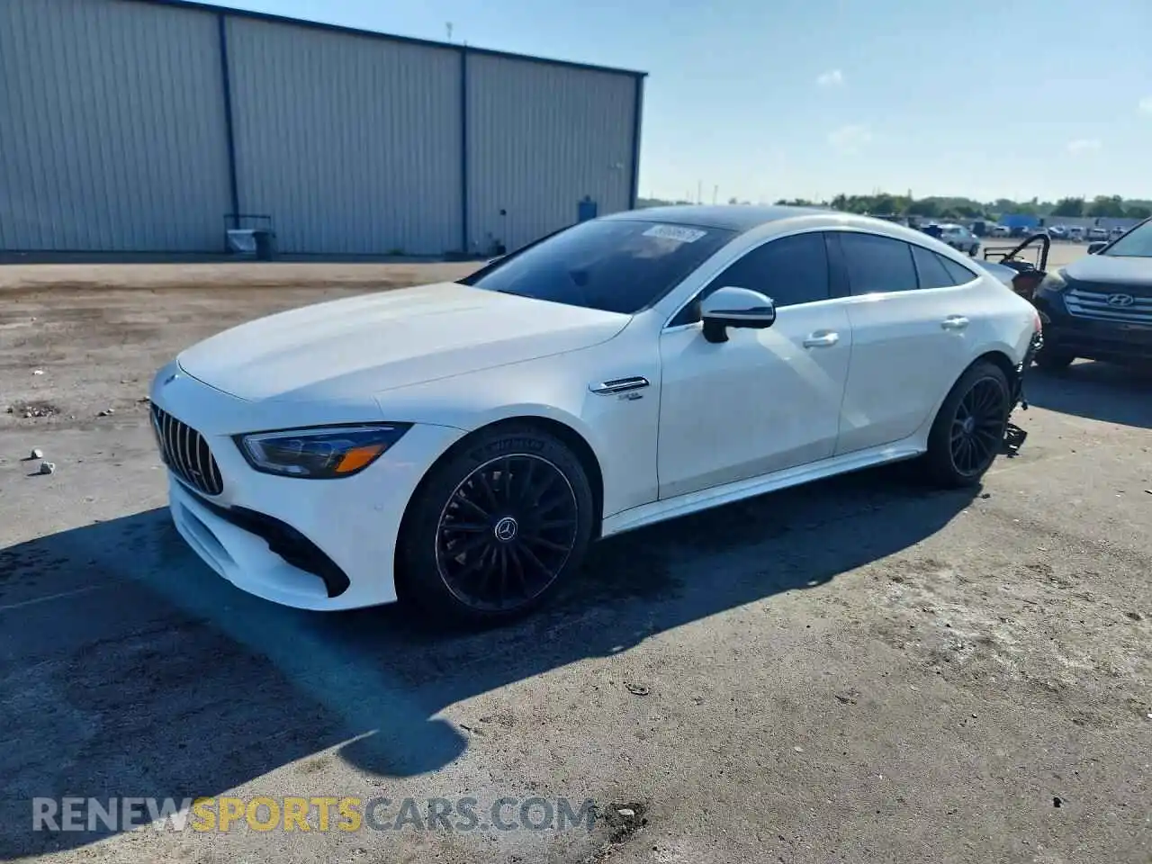 1 Photograph of a damaged car W1K7X5KB8MA042556 MERCEDES-BENZ GT-CLASS 2021