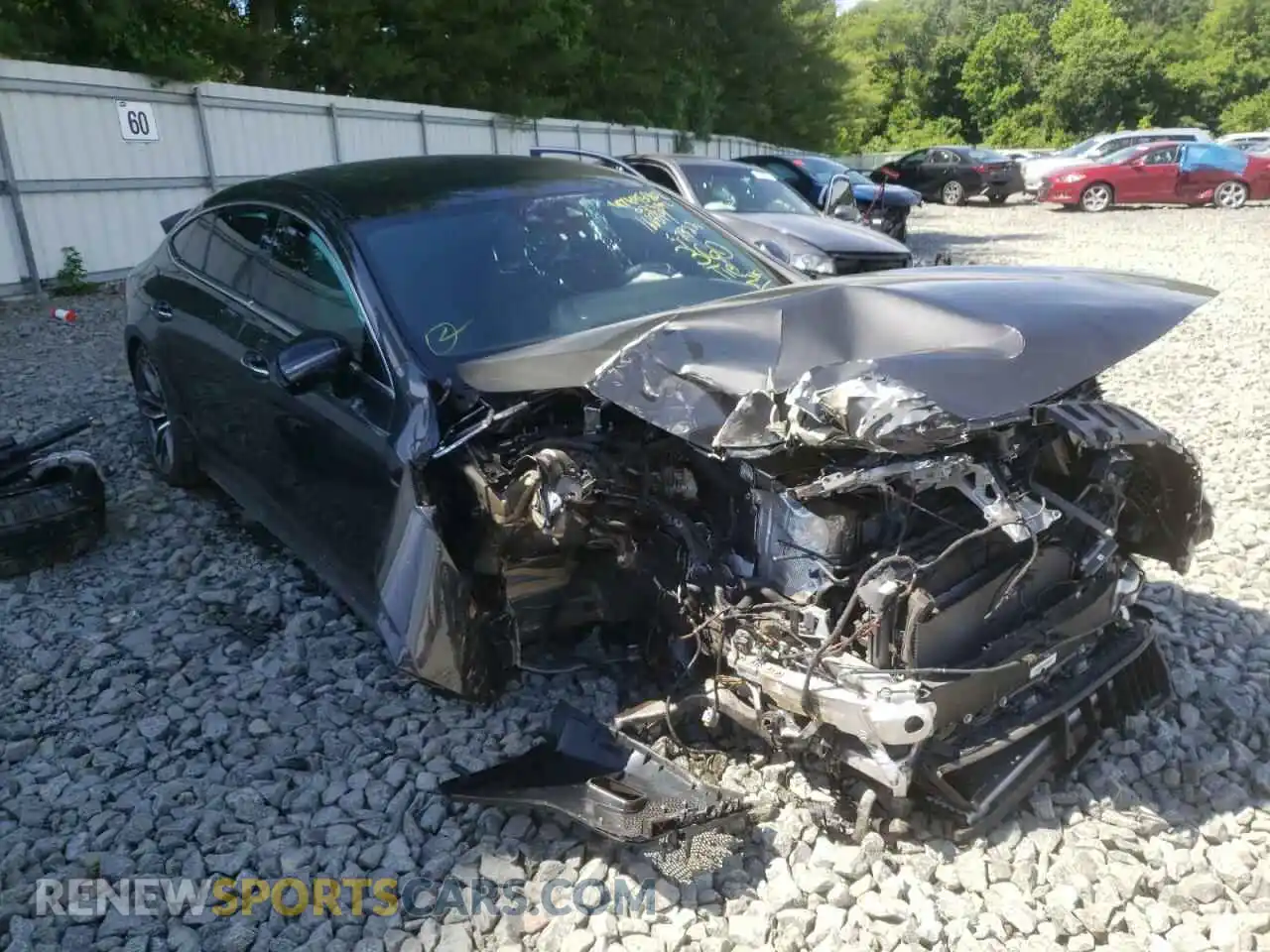 1 Photograph of a damaged car W1K7X5KB9MA036992 MERCEDES-BENZ GT-CLASS 2021