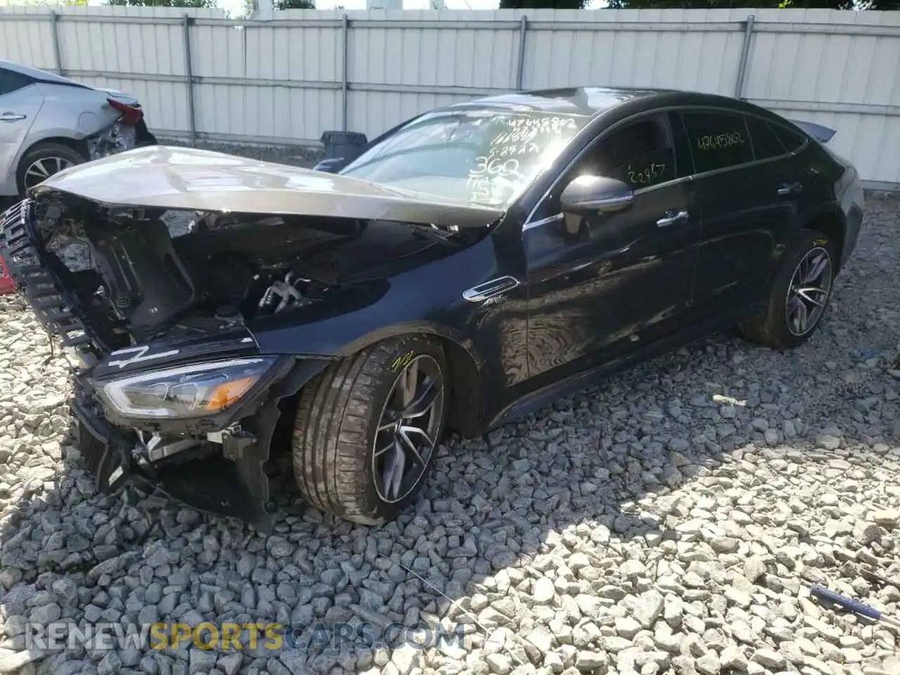 2 Photograph of a damaged car W1K7X5KB9MA036992 MERCEDES-BENZ GT-CLASS 2021