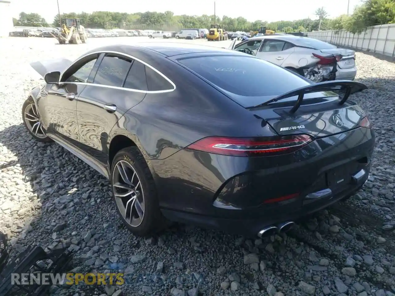 3 Photograph of a damaged car W1K7X5KB9MA036992 MERCEDES-BENZ GT-CLASS 2021