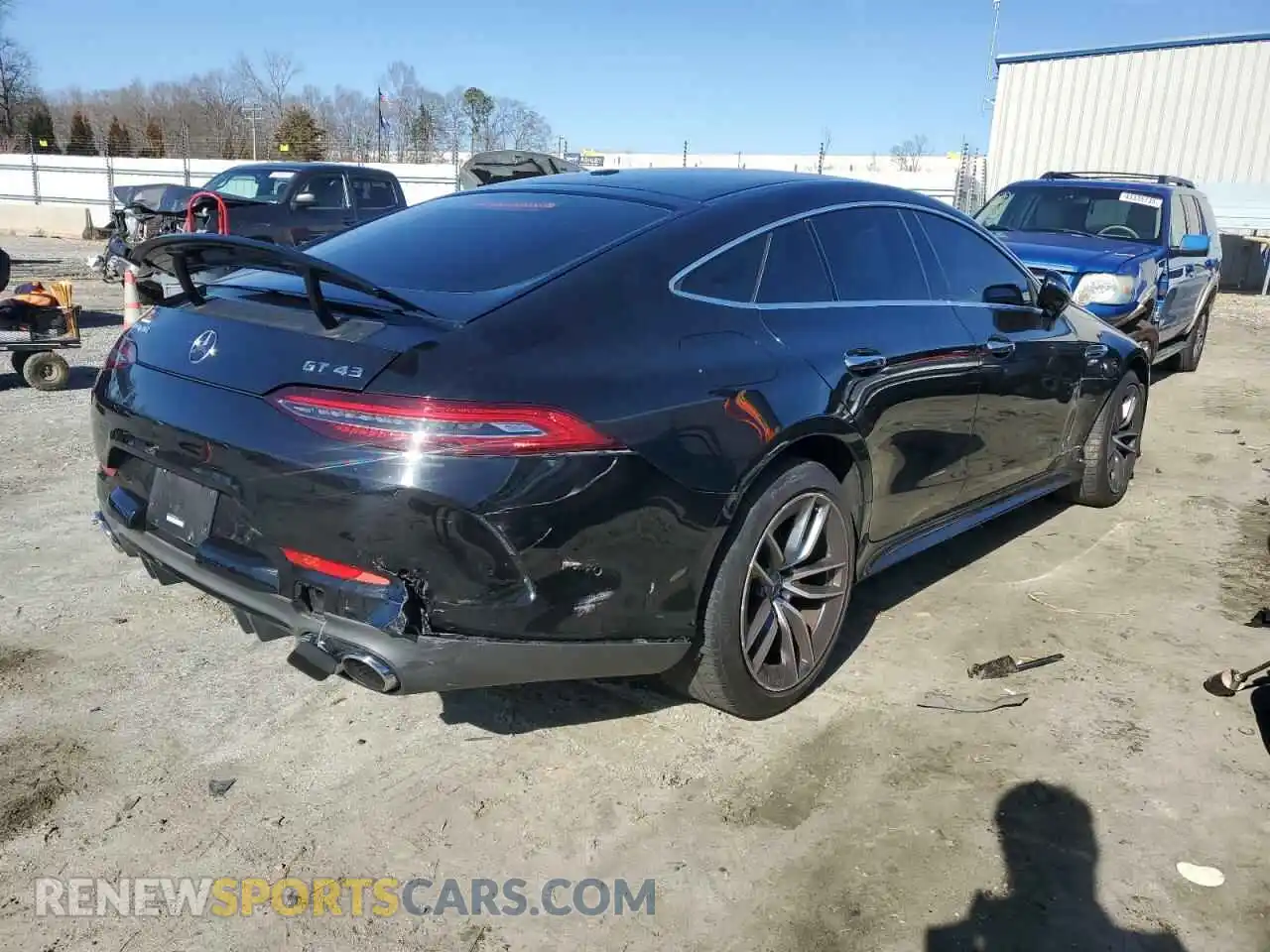 3 Photograph of a damaged car W1K7X5KB9MA037608 MERCEDES-BENZ GT-CLASS 2021