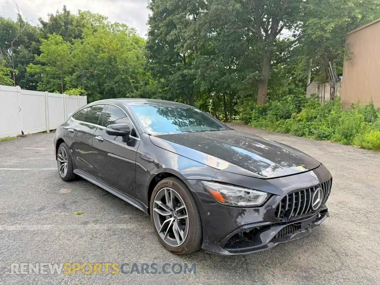 2 Photograph of a damaged car W1K7X5KB9MA037737 MERCEDES-BENZ GT-CLASS 2021