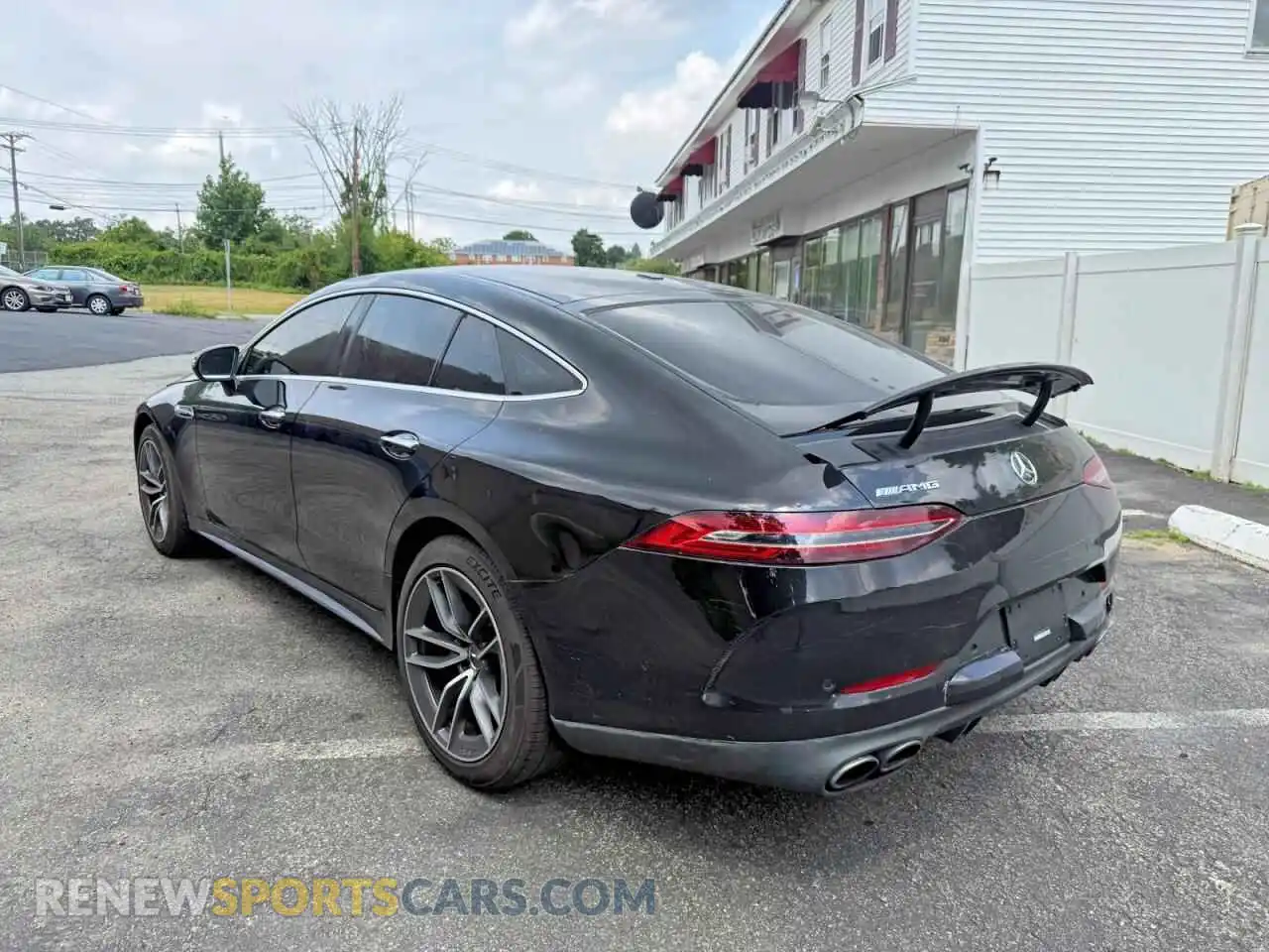 3 Photograph of a damaged car W1K7X5KB9MA037737 MERCEDES-BENZ GT-CLASS 2021