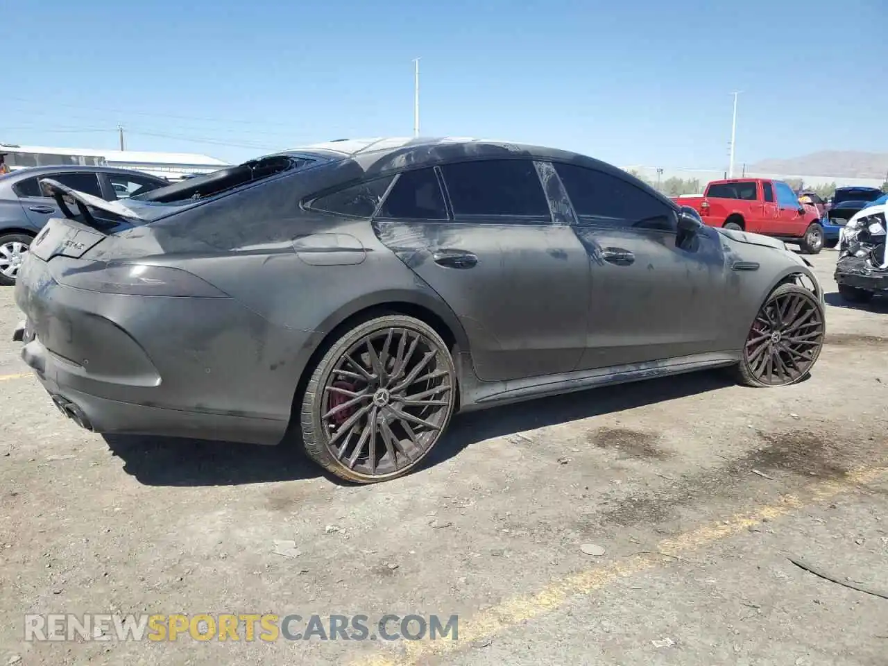 3 Photograph of a damaged car W1K7X5KB9MA038547 MERCEDES-BENZ GT-CLASS 2021