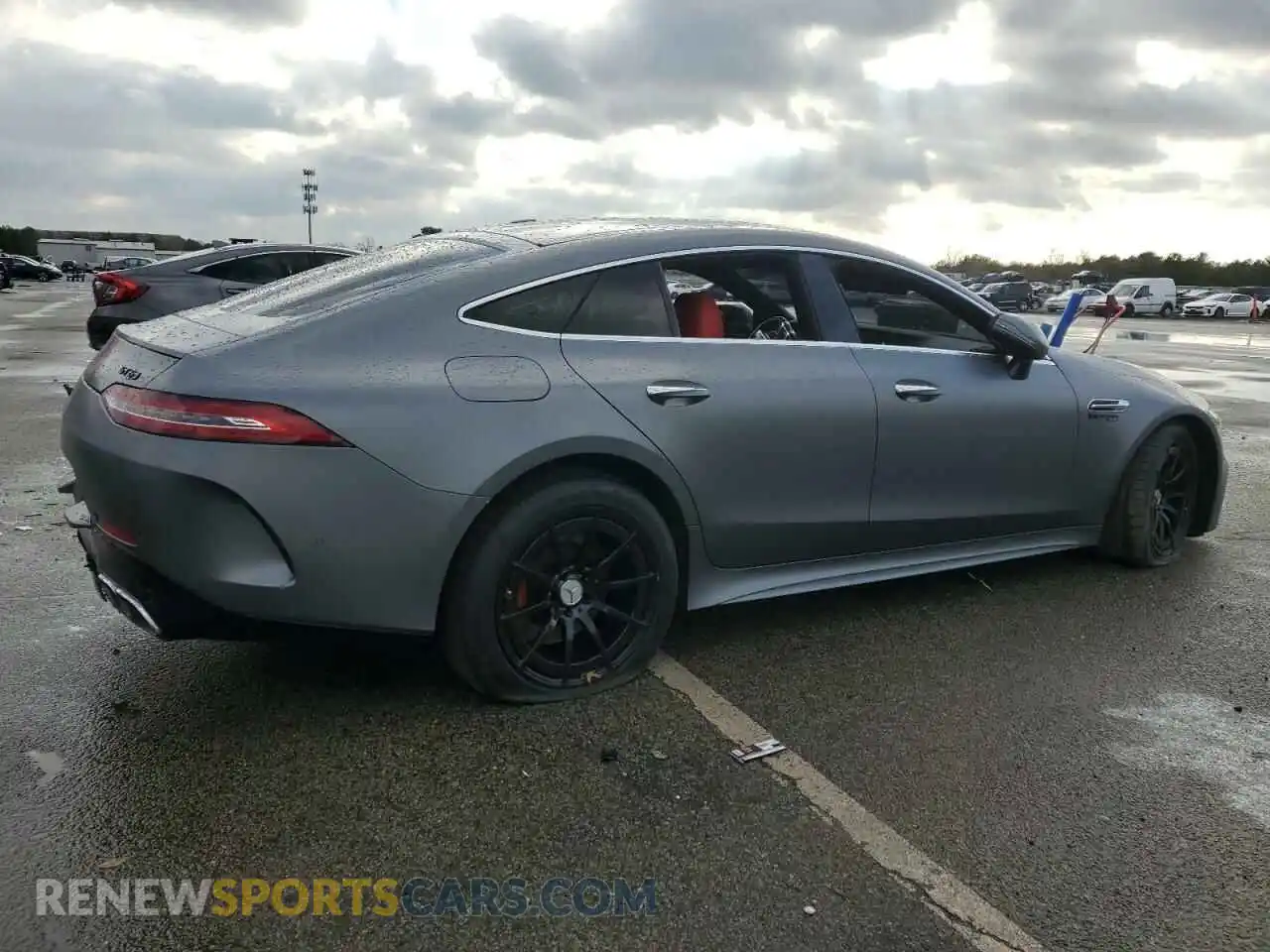 3 fotografías del automóvil dañado W1K7X8JB0MA031148 MERCEDES-BENZ GT-CLASS 2021