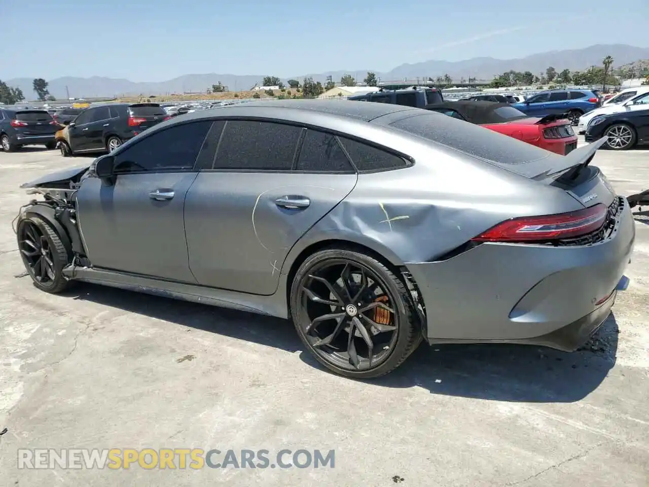 2 Photograph of a damaged car W1K7X8KB4MA037663 MERCEDES-BENZ GT-CLASS 2021