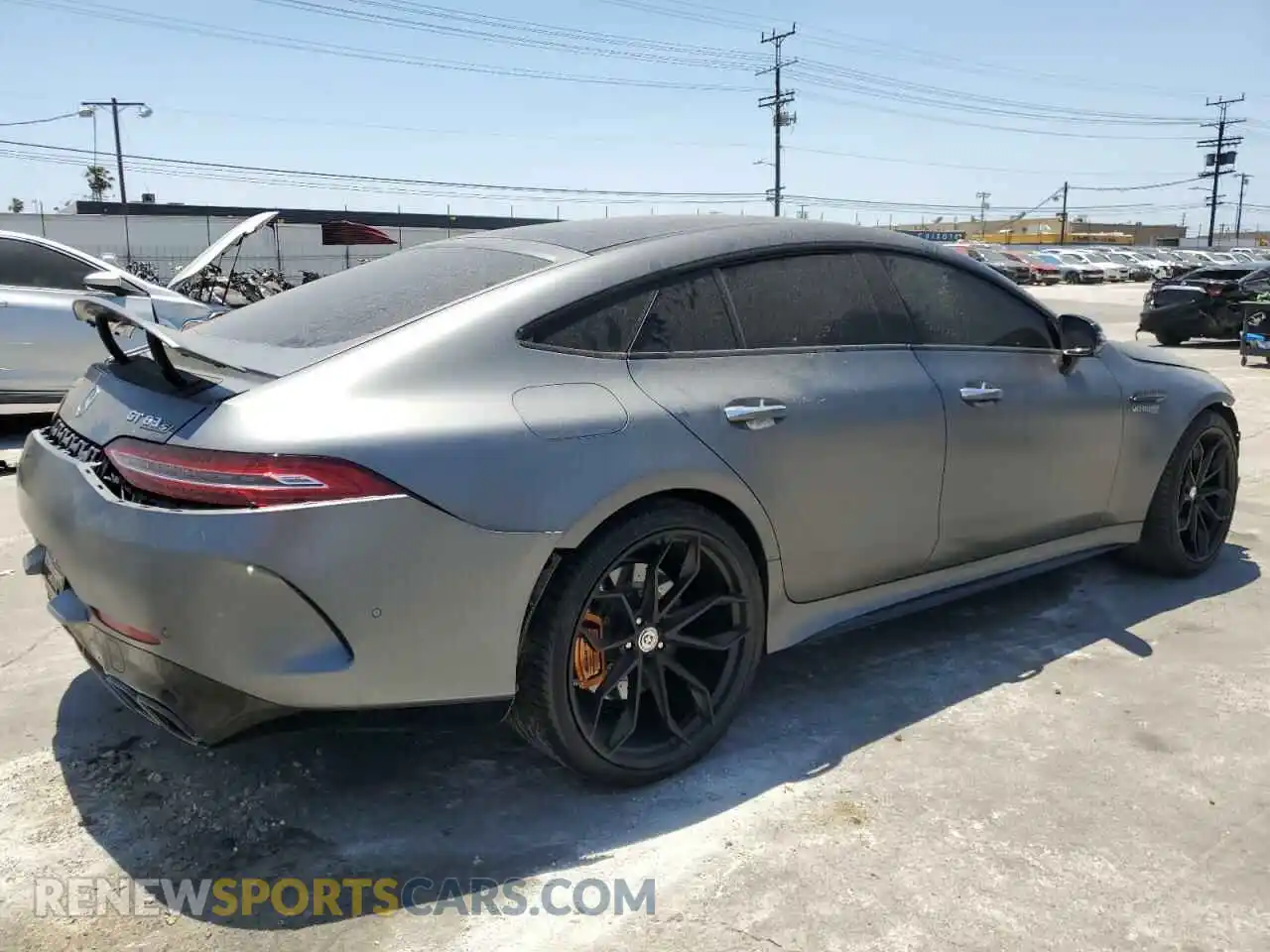 3 Photograph of a damaged car W1K7X8KB4MA037663 MERCEDES-BENZ GT-CLASS 2021