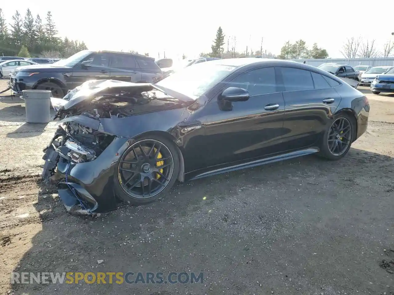 1 Фотография поврежденного автомобиля W1K7X8KB8MA040243 MERCEDES-BENZ GT-CLASS 2021