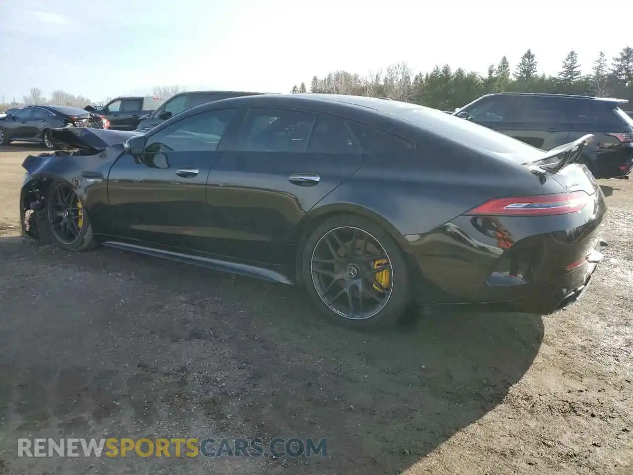 2 Фотография поврежденного автомобиля W1K7X8KB8MA040243 MERCEDES-BENZ GT-CLASS 2021