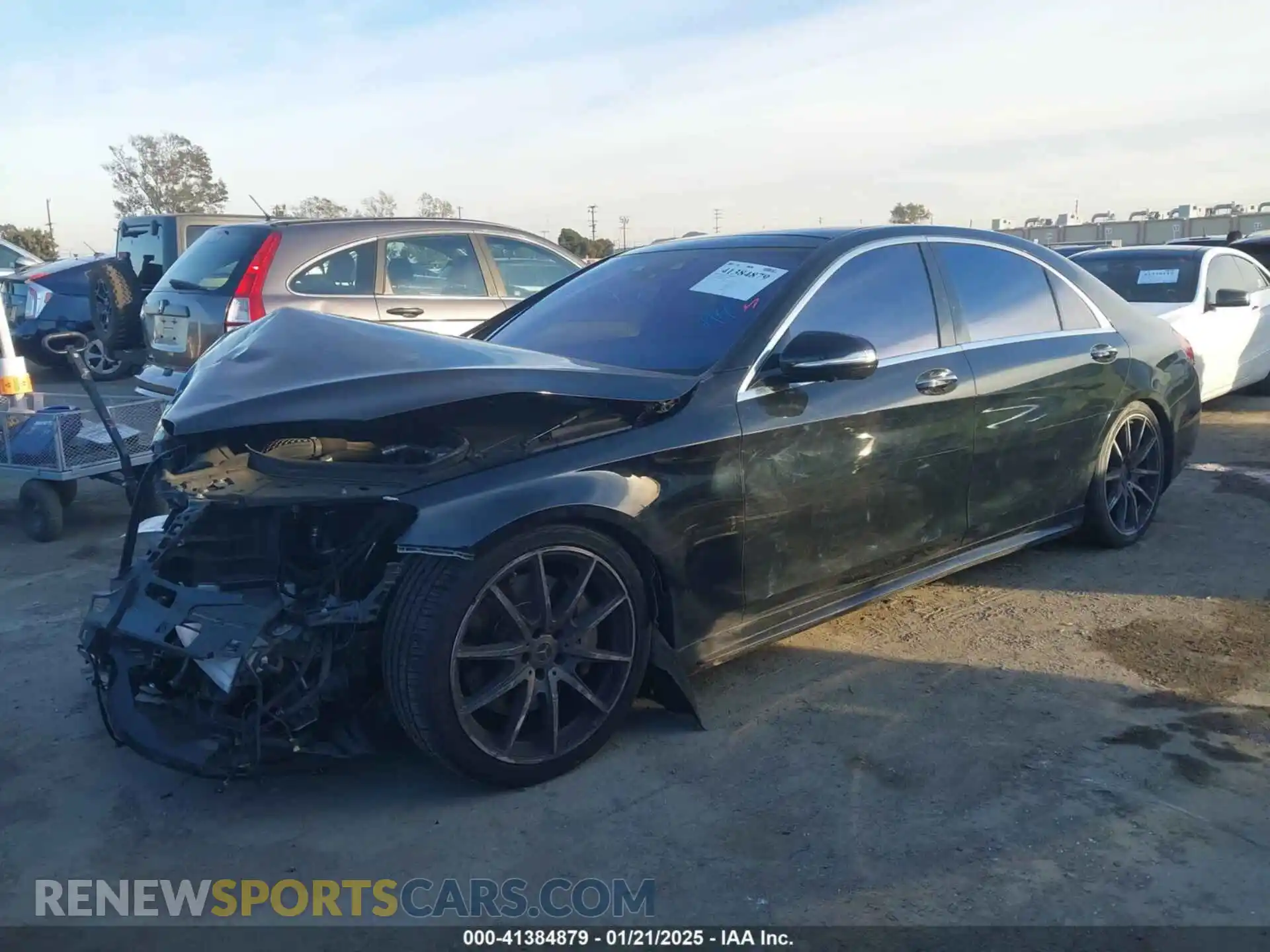 2 Photograph of a damaged car W1KUG8DBXLA558949 MERCEDES-BENZ S 560 2020