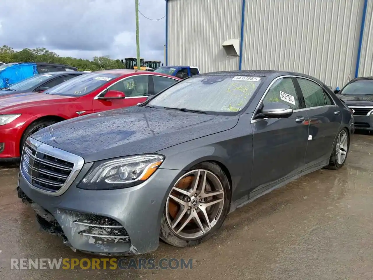 2 Photograph of a damaged car WDDUG6EB0KA481655 MERCEDES-BENZ S-CLASS 2019