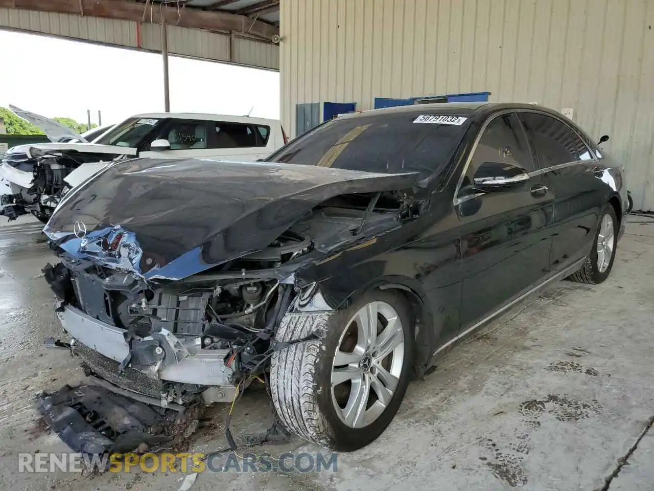 2 Photograph of a damaged car WDDUG6EB1KA454867 MERCEDES-BENZ S-CLASS 2019