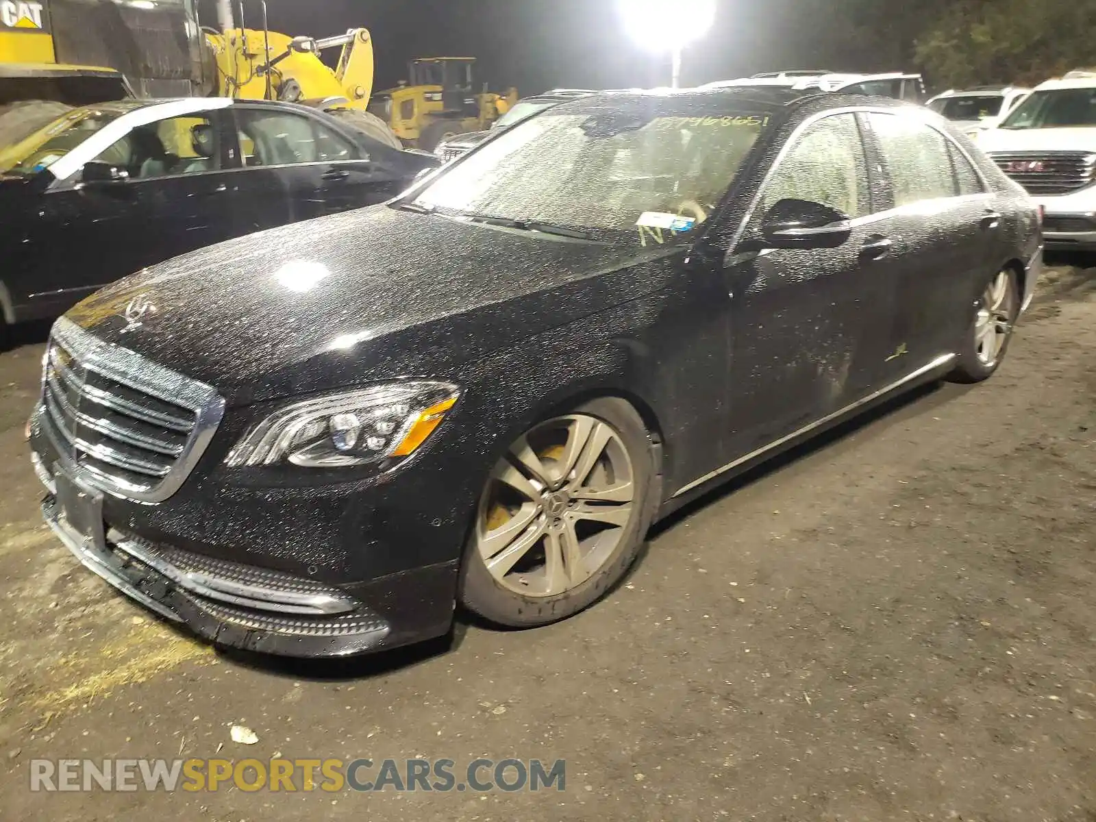 2 fotografías del automóvil dañado WDDUG6EB2KA444736 MERCEDES-BENZ S-CLASS 2019