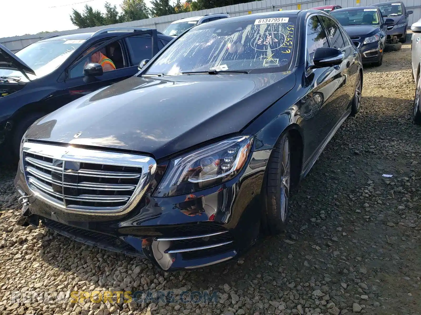 2 Photograph of a damaged car WDDUG6EB7KA483497 MERCEDES-BENZ S-CLASS 2019