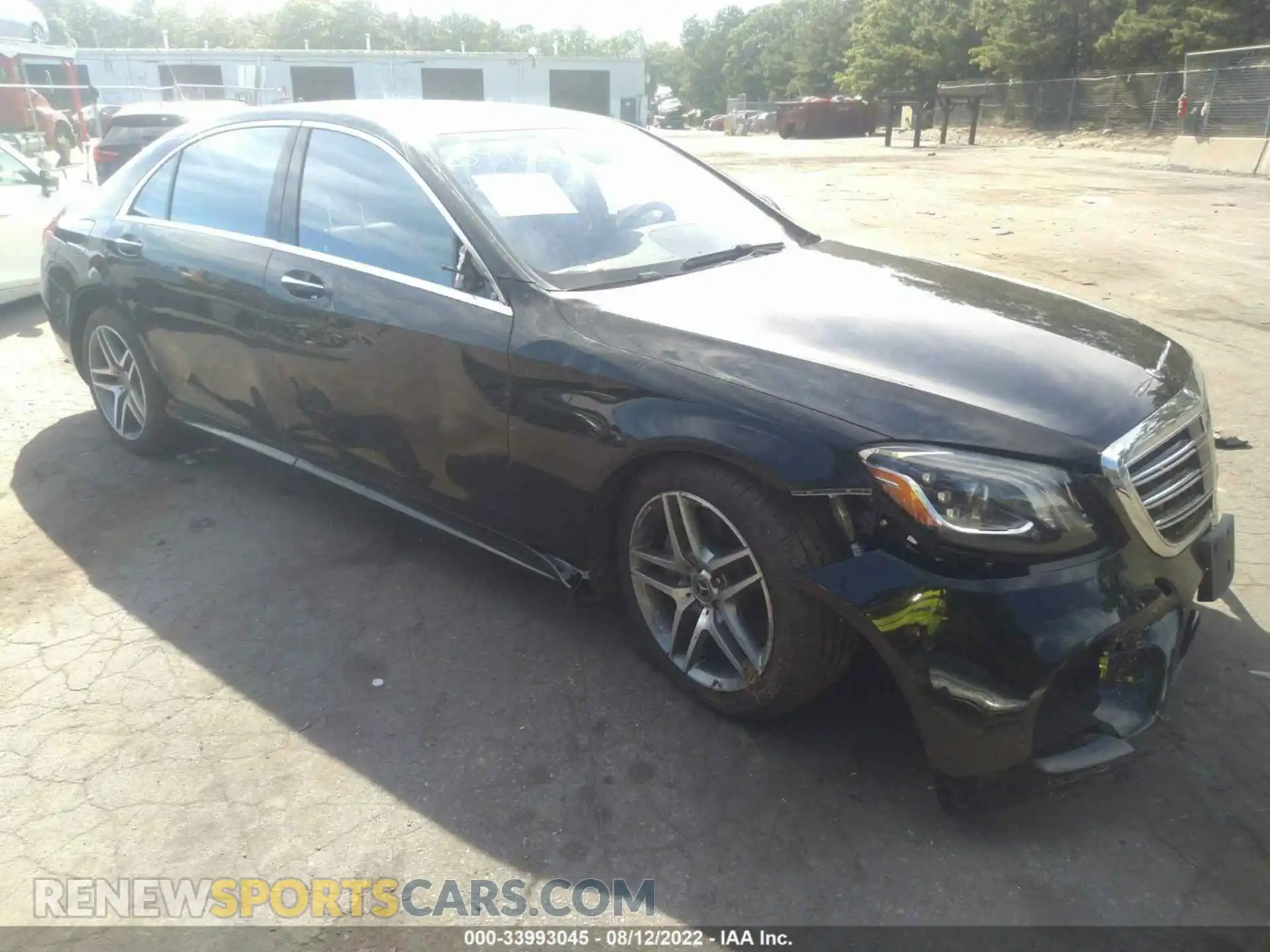 1 Photograph of a damaged car WDDUG6EBXKA466144 MERCEDES-BENZ S-CLASS 2019