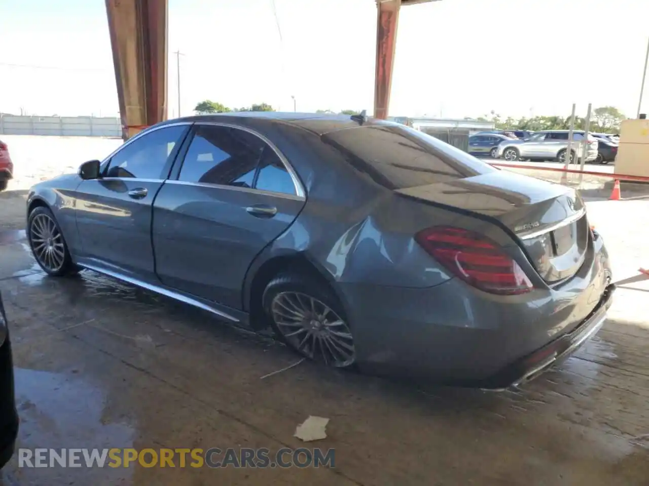 2 Photograph of a damaged car WDDUG7KBXKA424017 MERCEDES-BENZ S-CLASS 2019