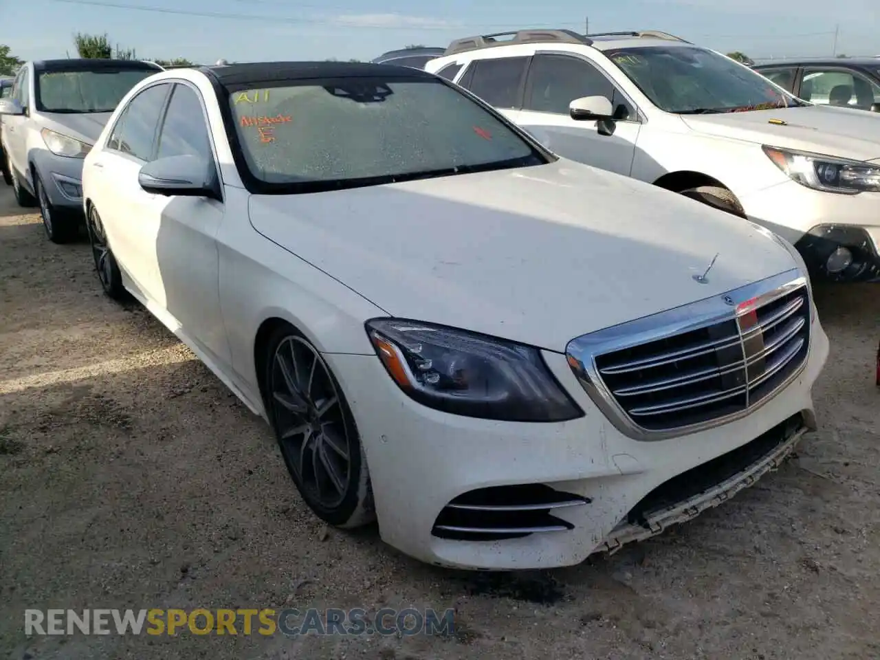 1 Photograph of a damaged car WDDUG8DB0KA448510 MERCEDES-BENZ S-CLASS 2019