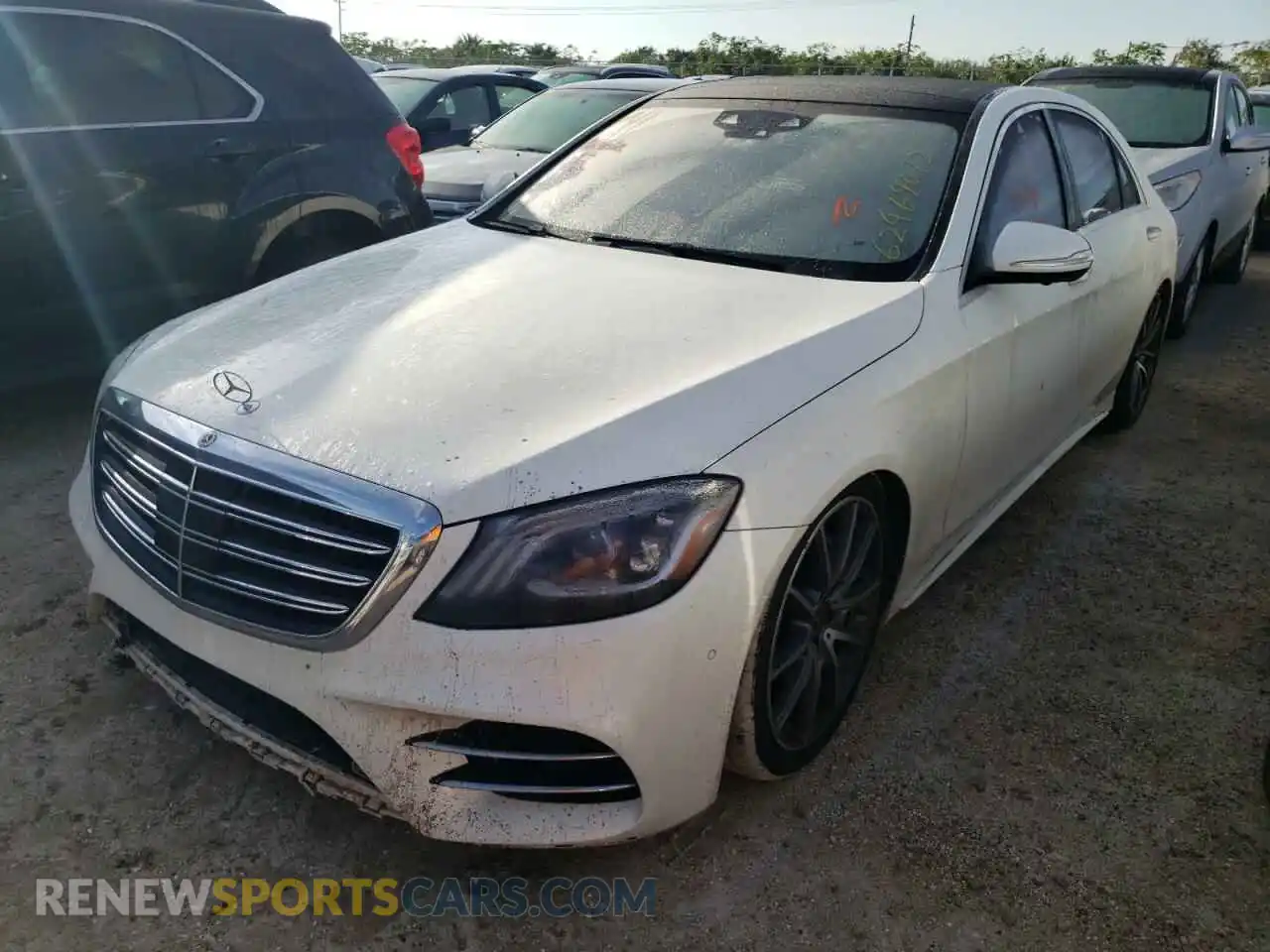 2 Photograph of a damaged car WDDUG8DB0KA448510 MERCEDES-BENZ S-CLASS 2019