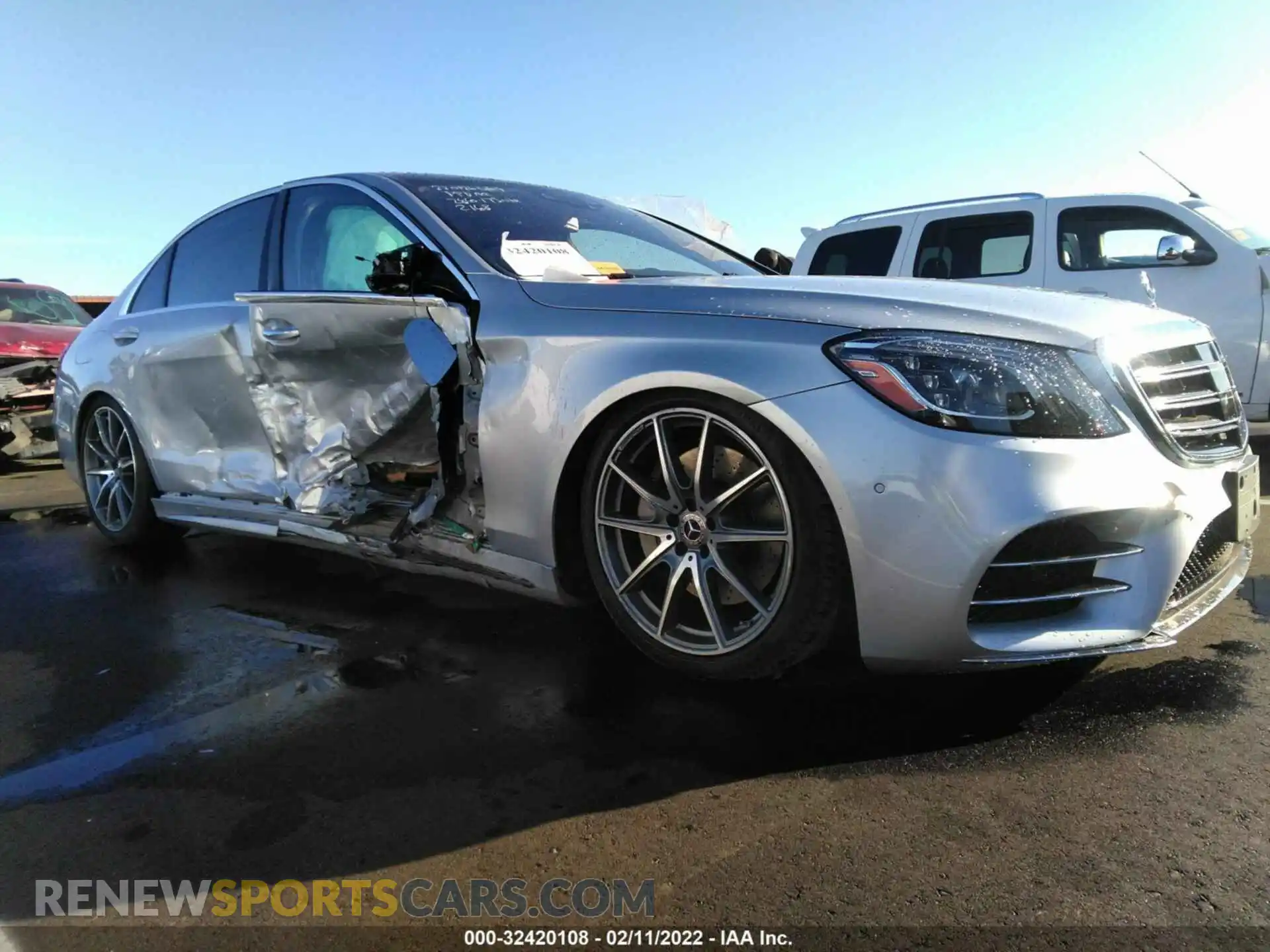 1 Photograph of a damaged car WDDUG8DB2KA452168 MERCEDES-BENZ S-CLASS 2019