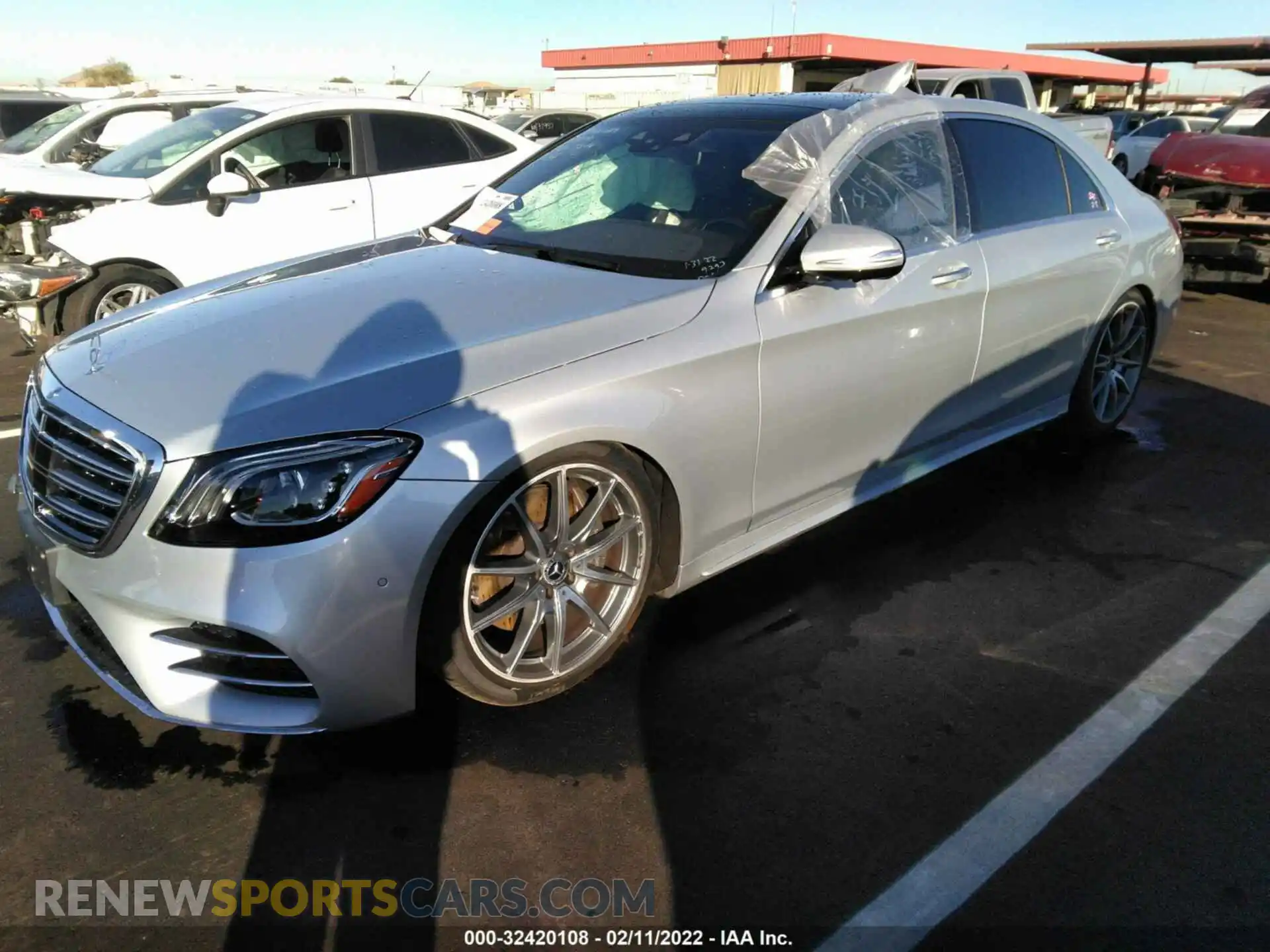 2 Photograph of a damaged car WDDUG8DB2KA452168 MERCEDES-BENZ S-CLASS 2019