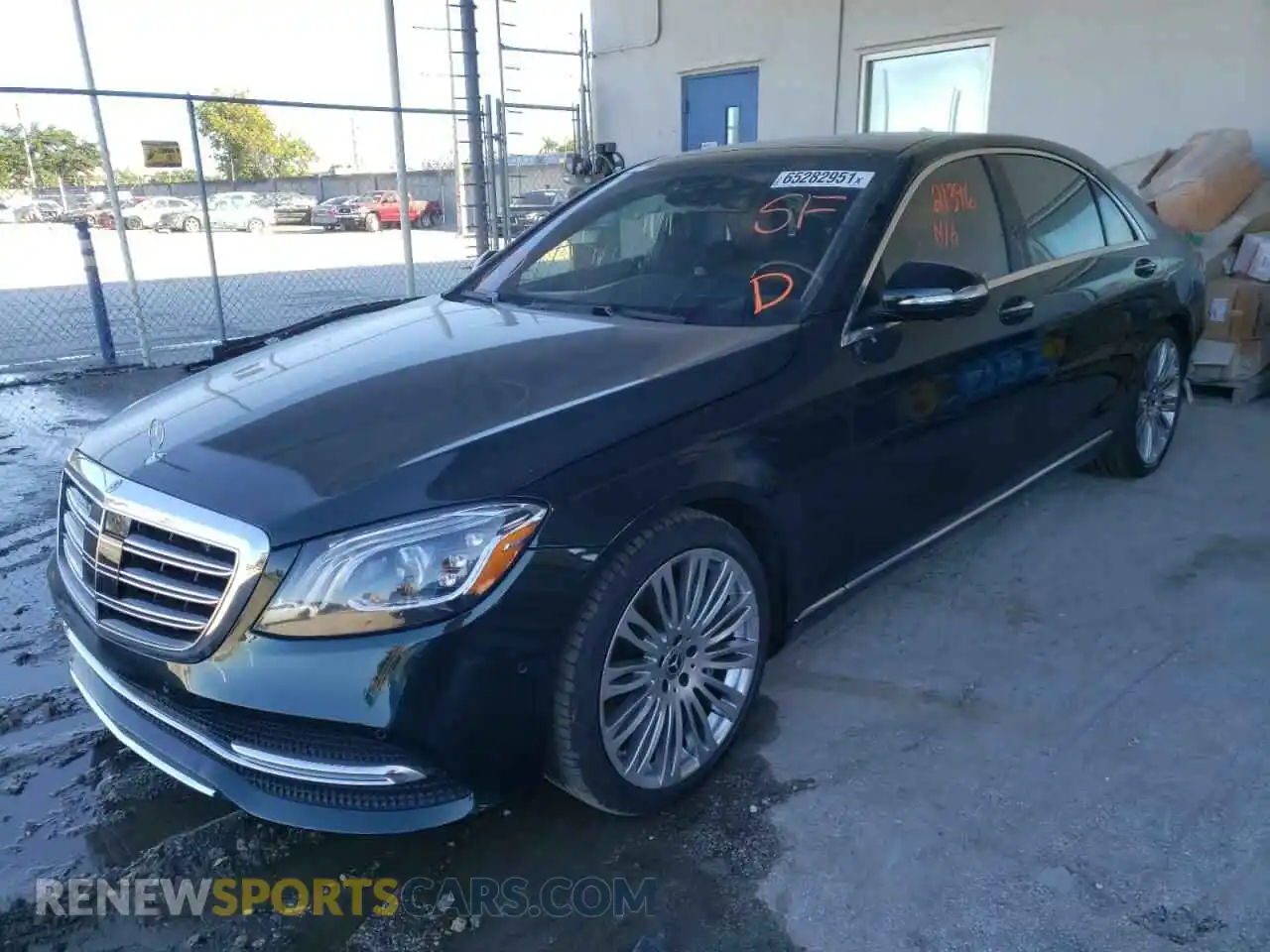 2 Photograph of a damaged car WDDUG8DB2KA469293 MERCEDES-BENZ S-CLASS 2019