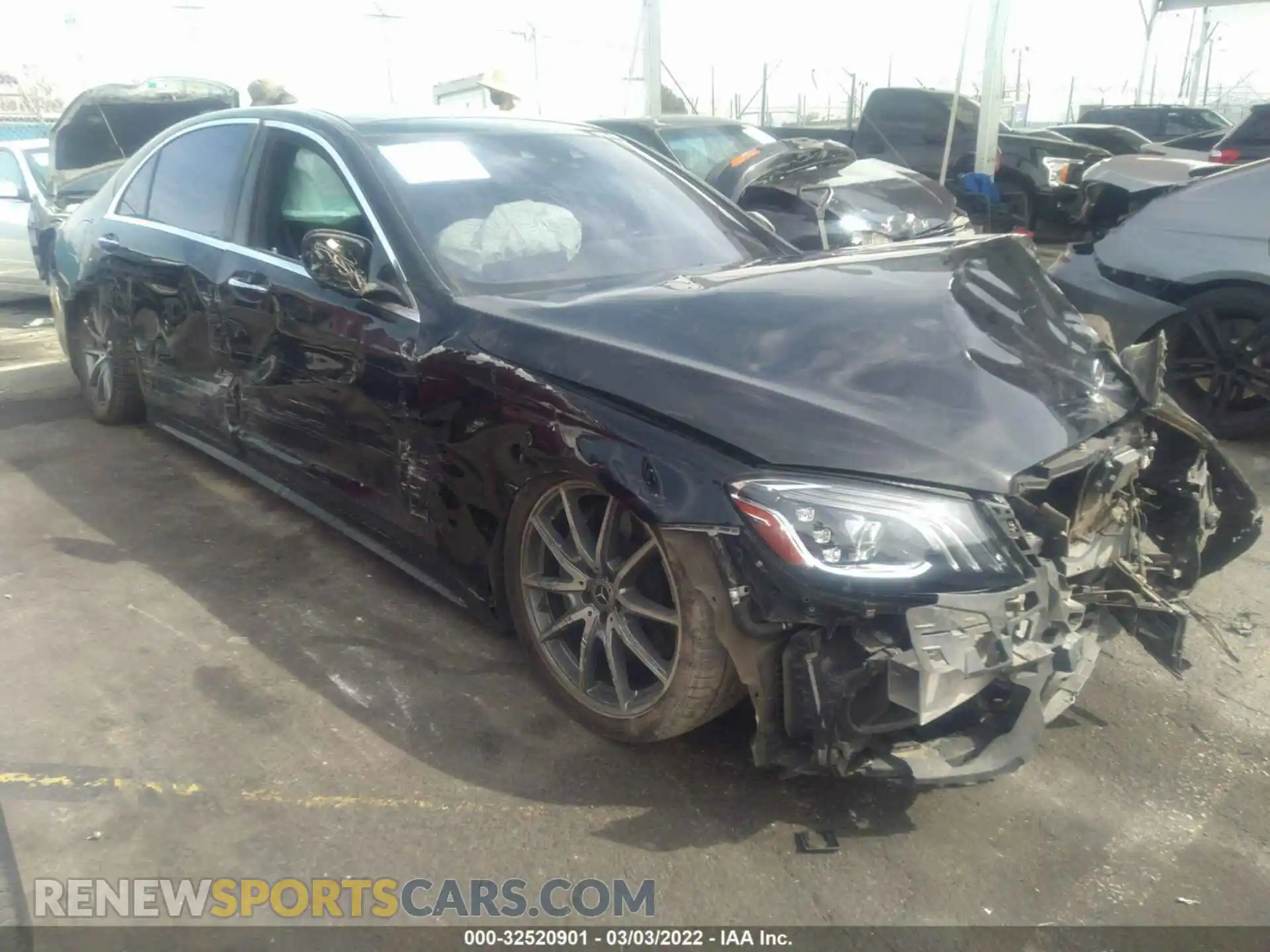 1 Фотография поврежденного автомобиля WDDUG8DB3KA426002 MERCEDES-BENZ S-CLASS 2019