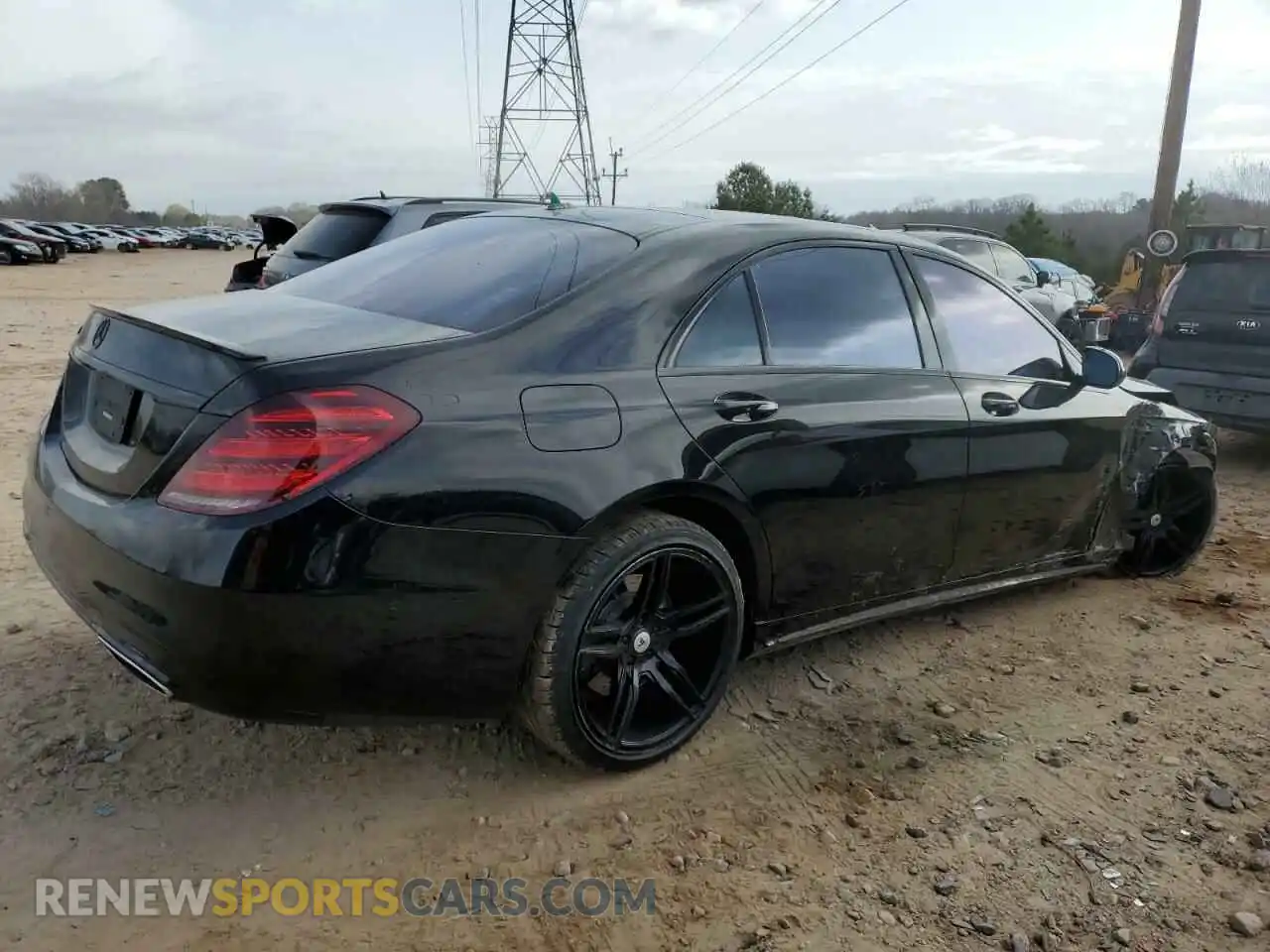 3 Photograph of a damaged car WDDUG8DB4KA458909 MERCEDES-BENZ S-CLASS 2019
