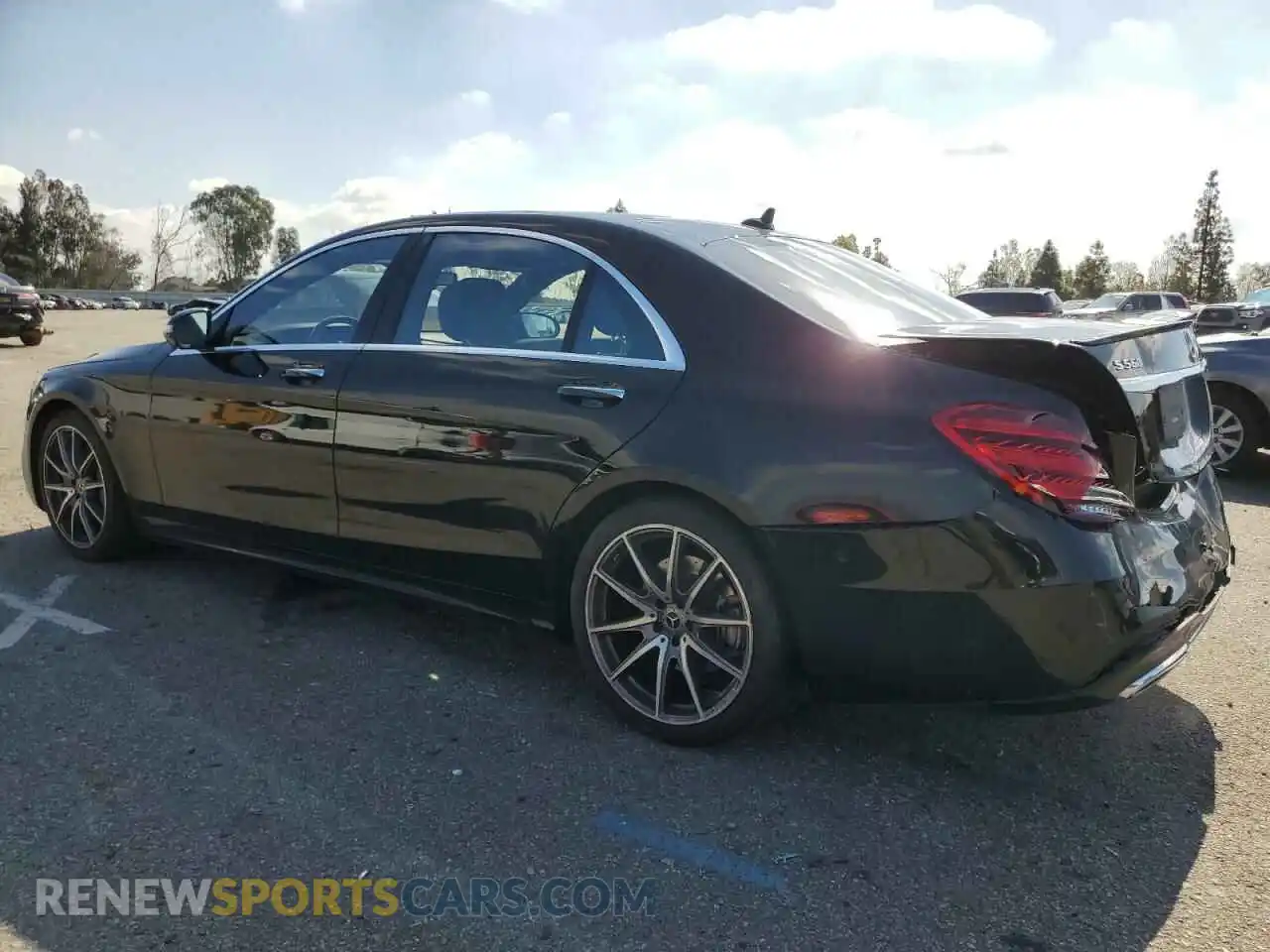2 Photograph of a damaged car WDDUG8DB4KA487536 MERCEDES-BENZ S-CLASS 2019