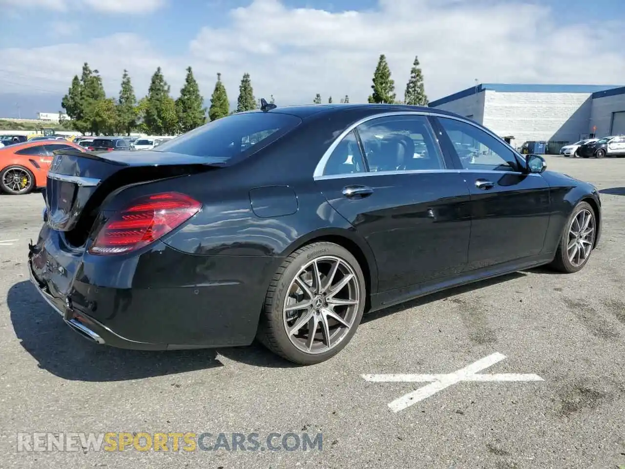3 Photograph of a damaged car WDDUG8DB4KA487536 MERCEDES-BENZ S-CLASS 2019