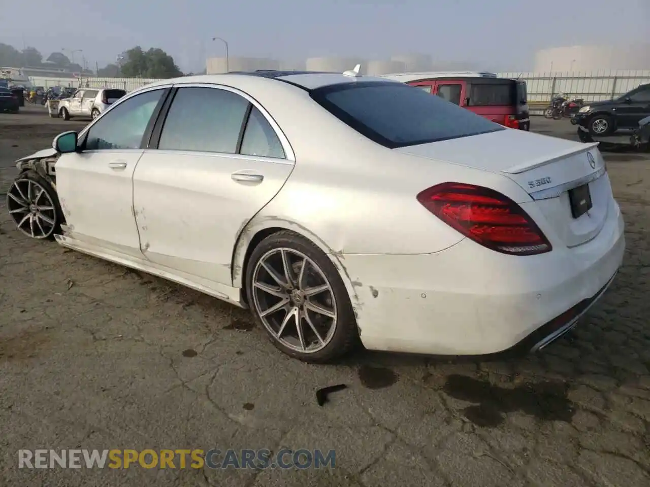 3 Photograph of a damaged car WDDUG8DB5KA448308 MERCEDES-BENZ S-CLASS 2019