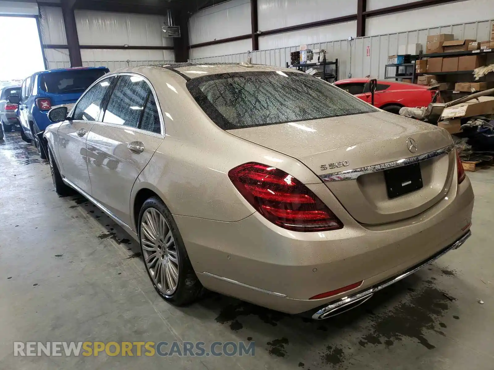 3 Photograph of a damaged car WDDUG8DB5KA454884 MERCEDES-BENZ S CLASS 2019