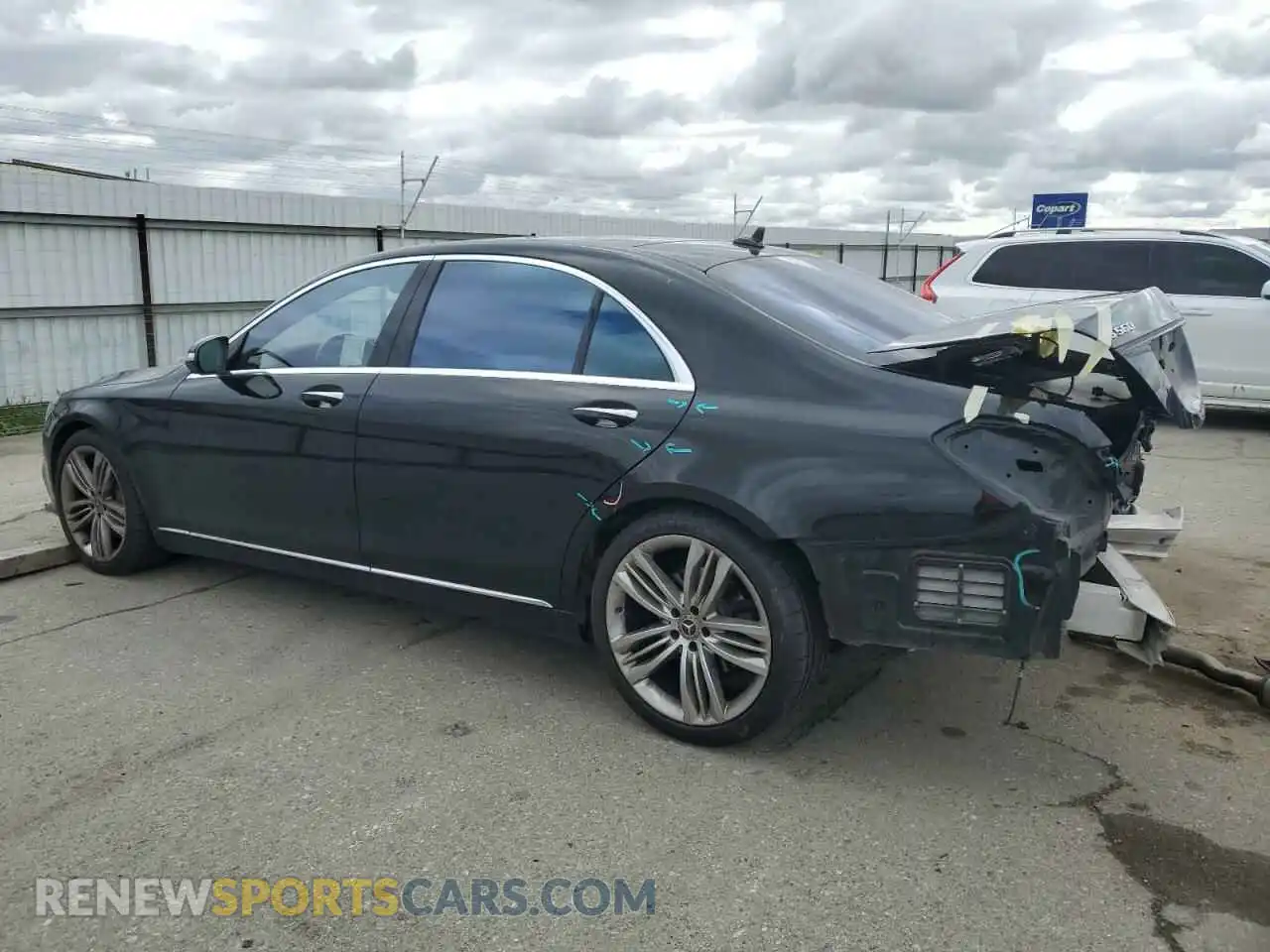 2 Photograph of a damaged car WDDUG8DB5KA474794 MERCEDES-BENZ S-CLASS 2019