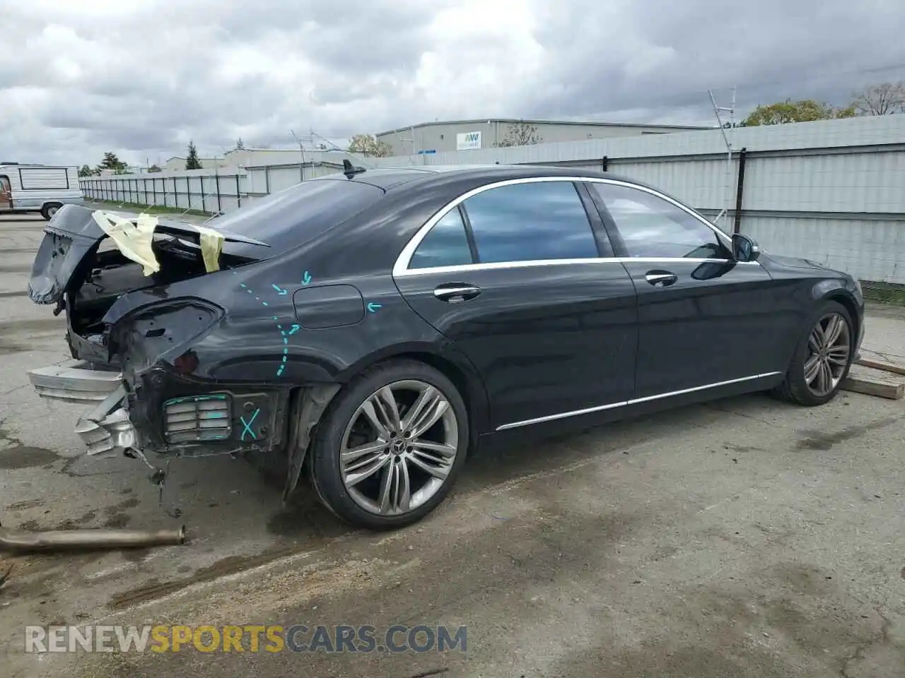 3 Photograph of a damaged car WDDUG8DB5KA474794 MERCEDES-BENZ S-CLASS 2019