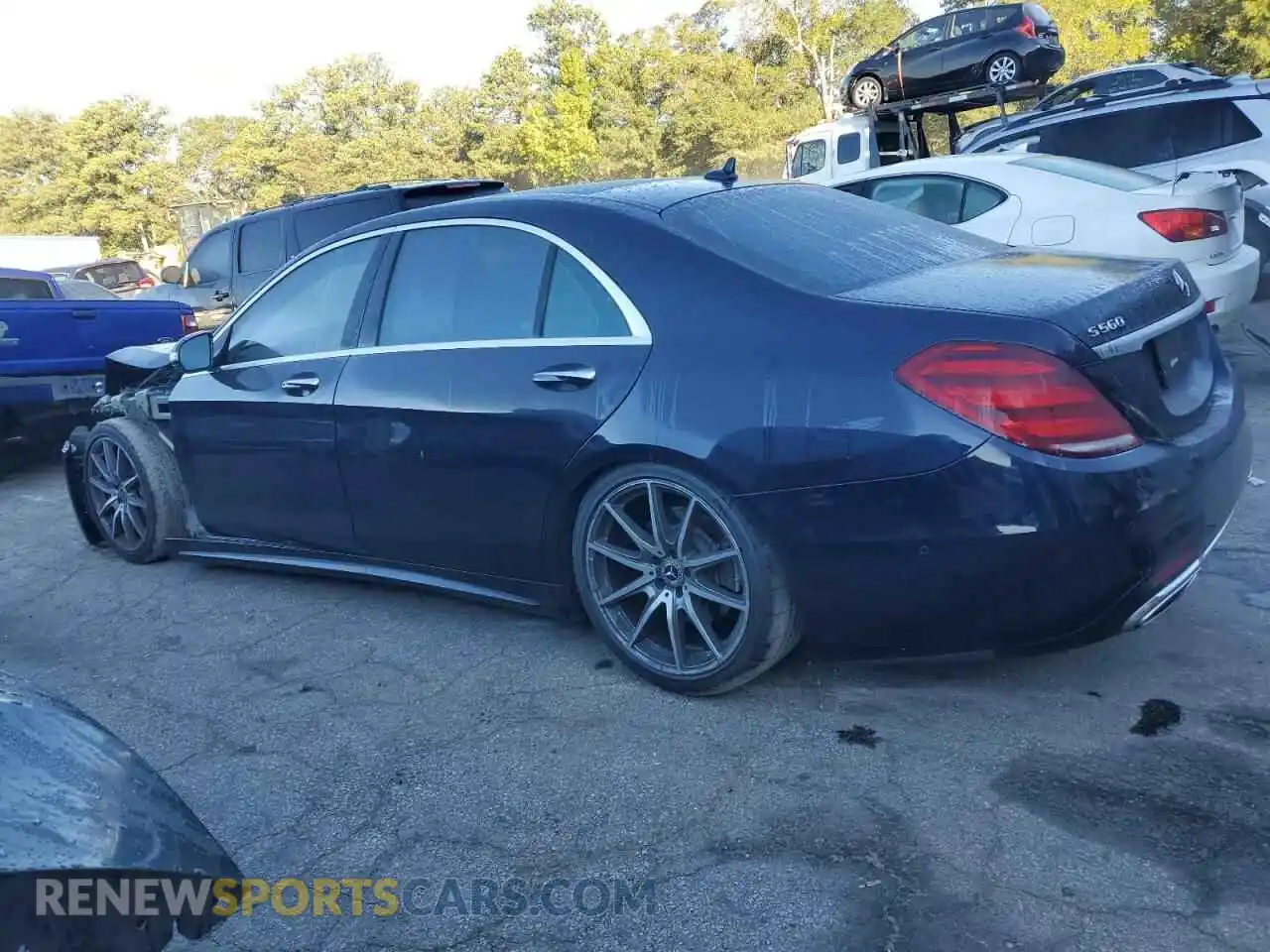 2 Photograph of a damaged car WDDUG8DB6KA474822 MERCEDES-BENZ S-CLASS 2019